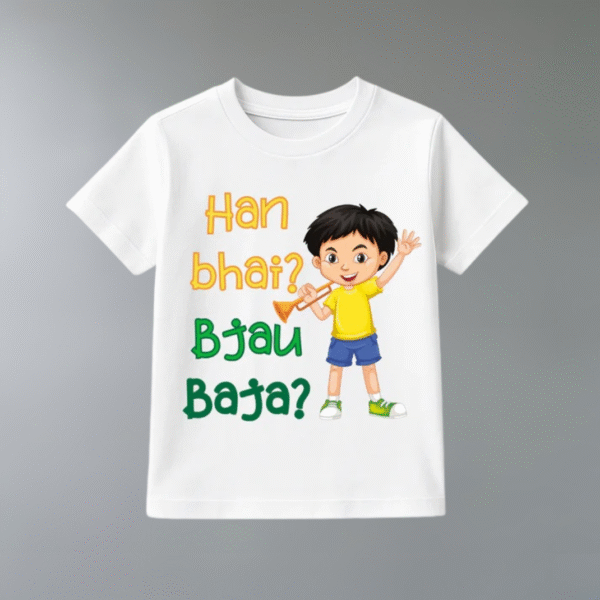 Funny Han Bhai Bajau Baja Shirts | Azadi Shirt