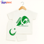 14 August T-Shirt & Shorts Set for Kids