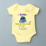 Aloha New In The Crew | Adorable Rompers for Your Little Star - Image 3