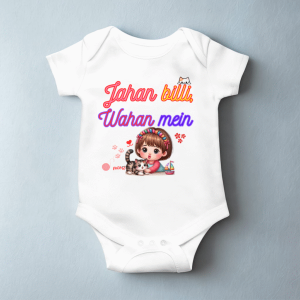 Jahan Billi Wahan Mein | Adorable Rompers for Your Little Star