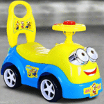 Minion Theme Push Car